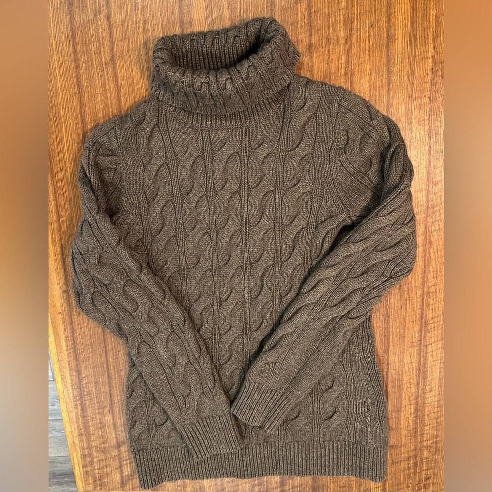 L.L. Bean Soft Turtleneck Sweater Women’s Small